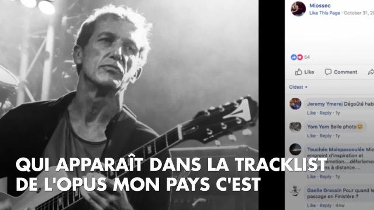 "On m'a pris pour le paysan du coin" : Miossec n'a pas du tout aimé sa collaboration sur le dernier album de Johnny Hallyday