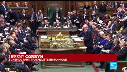 Tải video: REPLAY - Jeremy Corbyn, chef de file du Labour, dénonce l'accord sur le Brexit au Parlement britannique