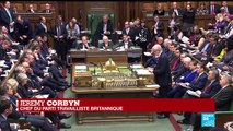 REPLAY - Jeremy Corbyn, chef de file du Labour, dénonce l'accord sur le Brexit au Parlement britannique