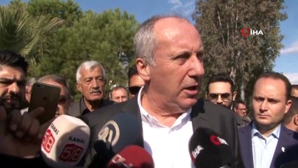 Muharrem İnce: 'Hiçbir yerde aday değilim'
