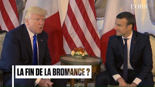 Trump et Macron : comment sont-ils passés des mots doux aux tweets assassins