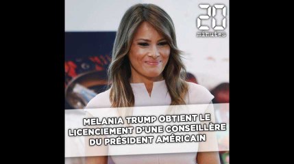 Télécharger la video: Etats-Unis: Melania Trump obtient le licenciement d'une conseillère du président américain