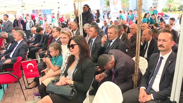 Necati Başkırt İlk ve Ortaokulu açılış töreni - Milli Eğitim Bakanı Selçuk - ANTALYA