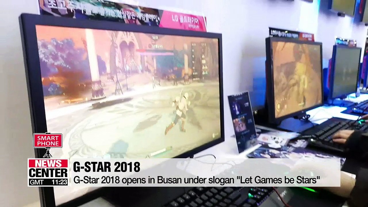 G-Star 2018 showcases future of gaming industry