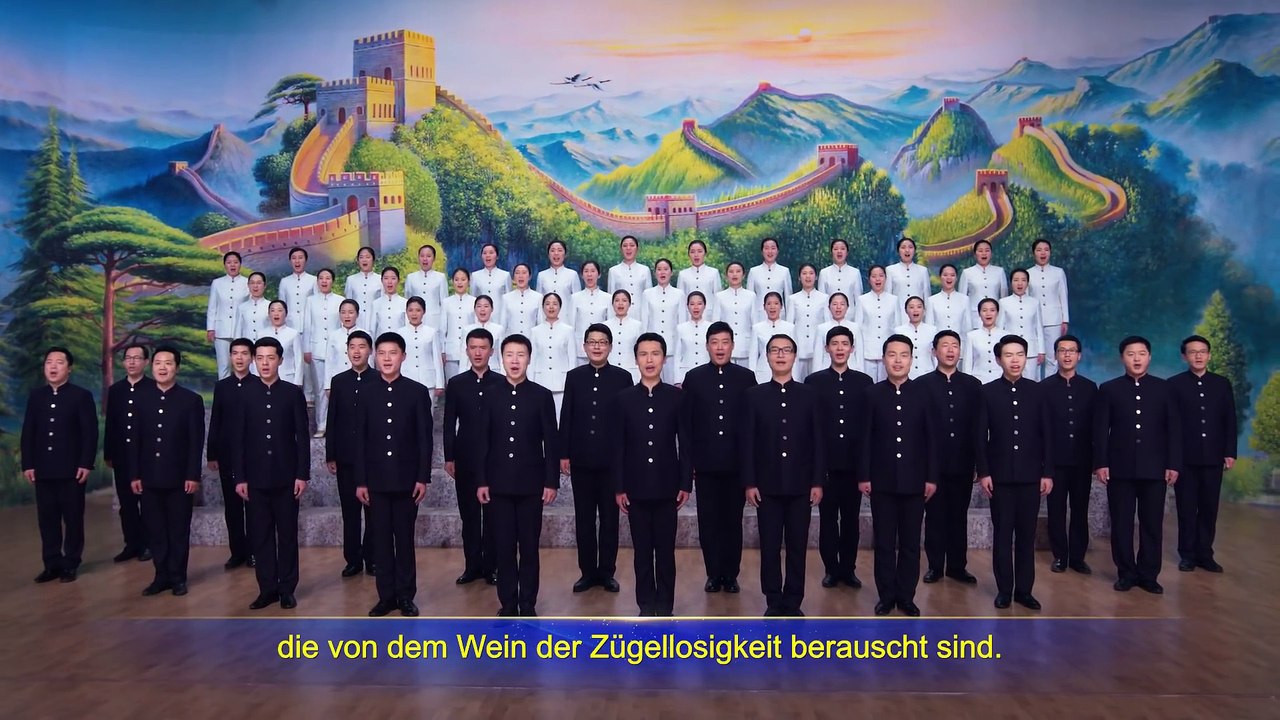 Gospel Choir | Der Allmächtige Gott hat auf dem herrlichen Thron Platz genommen, Preisen Sie Gott für die Herrlichkeit