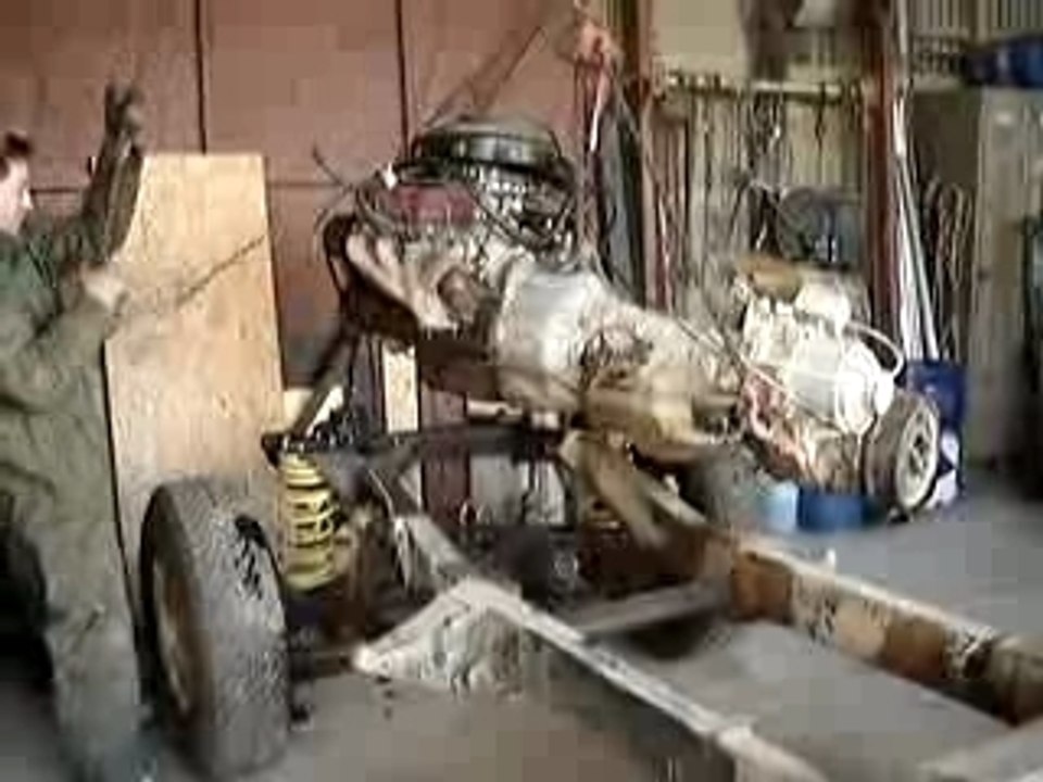 dépose du moteur 4.0 v8 du range 6 roues