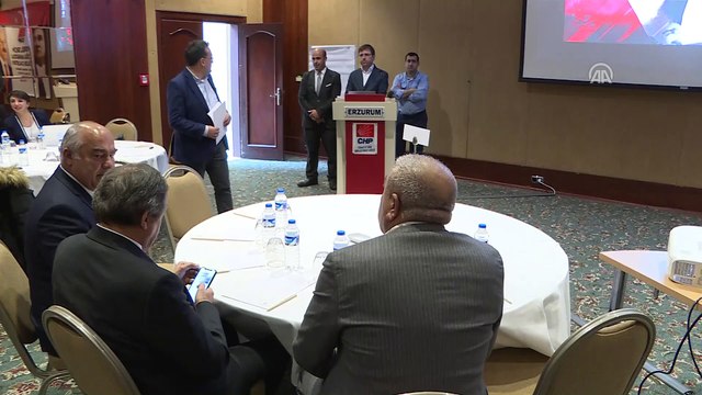 CHP Yerel Yönetimler Bölge Toplantısı - ERZURUM