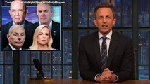 Seth Meyers Mocks White House Departures: 'Damn Is There Anyone Left?'