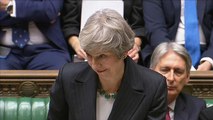 Watch: MPs cheer as May spells out risk of no Brexit