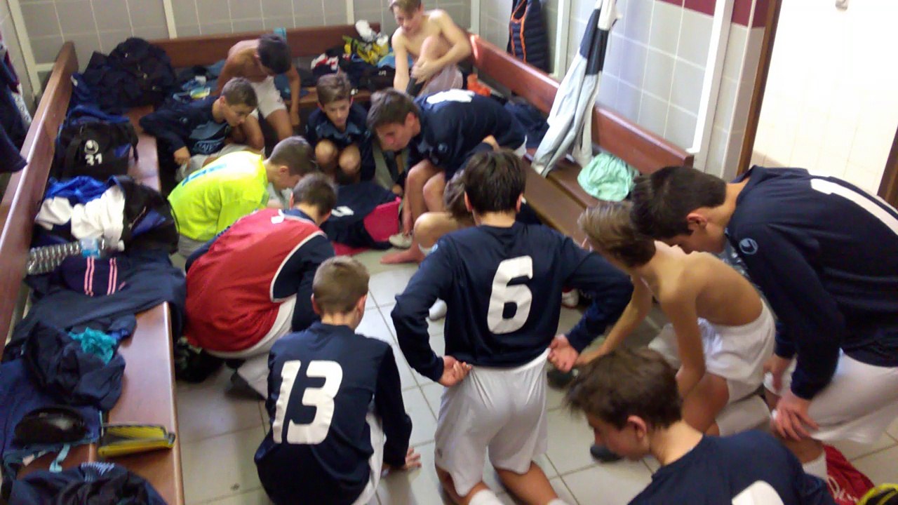 Victoire des u15 A GFA