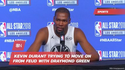 Kevin Durant Tries To Move Away From Feud