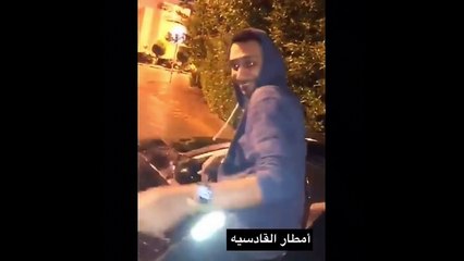 شاهد غرق بيت نهى نبيل بسبب الأمطار القوية