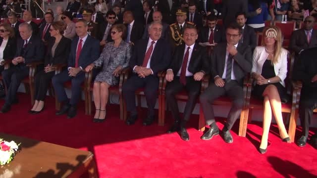 KKTC'nin 35. Kuruluş Yıl Dönümü Kutlanıyor - KKTC Cumhurbaşkanı Mustafa Akıncı
