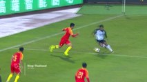 ไฮไลท์ U21 : China  1-0  Thailand | จีน 1-0 ไทย