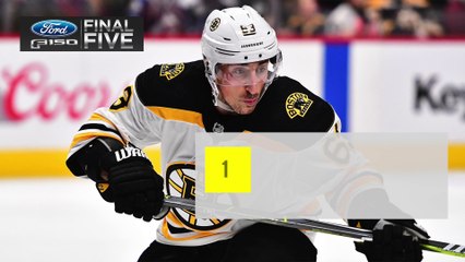 Ford F-150 Final Five Facts: B's Collapse After Five Unanswered Goals From Avalanche