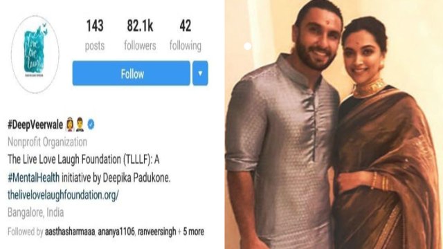 Deepika Padukone - Ranveer Singh Wedding: Deepika ने बदल दिया NGO नाम | Boldsky