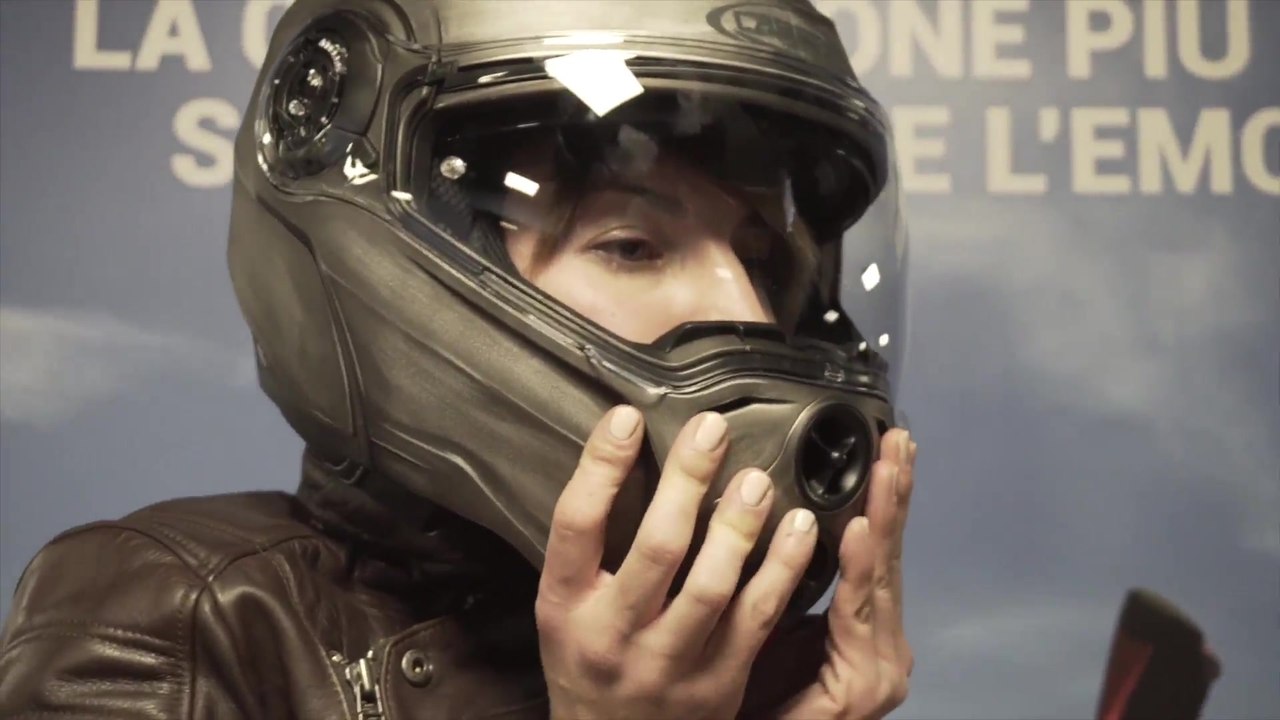 Caberg Helmets Droid Aero Gravity test