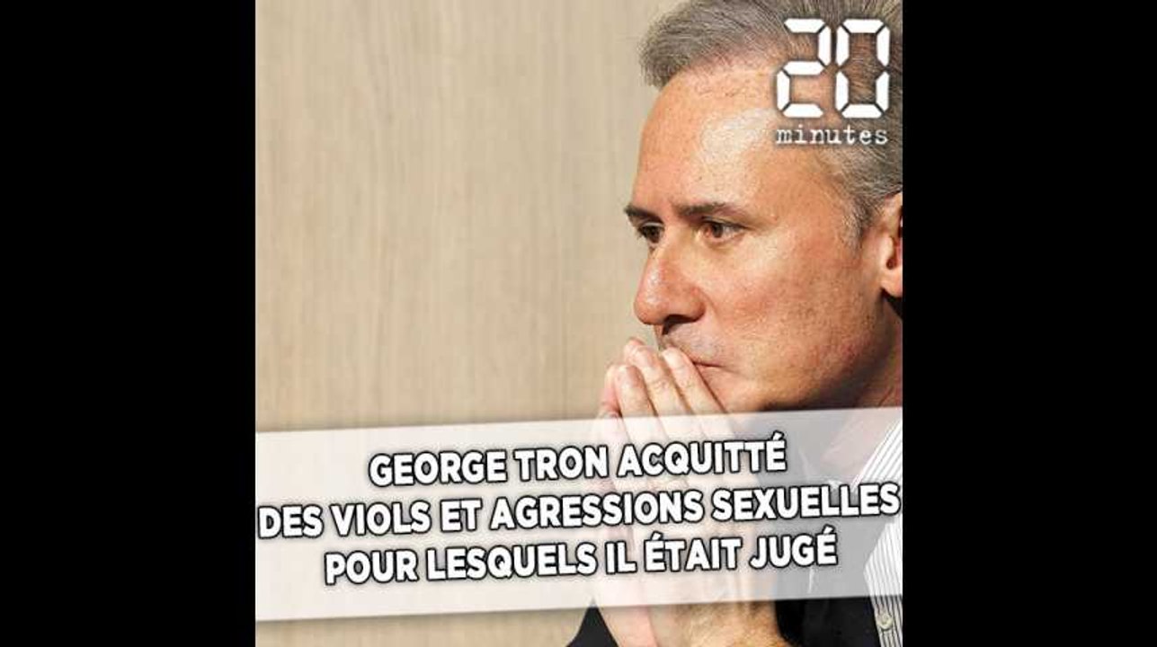 Georges Tron acquitté des viols et agressions sexuelles en réunion pour lesquels il était jugé