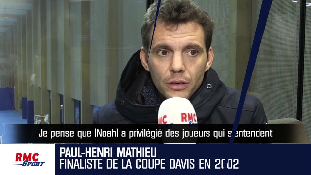 Coupe Davis : Paul-Henri Mathieu comprend les choix de Noah pour la finale
