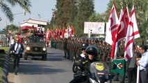 KKTC'nin 35. kuruluş yıl dönümü kutlanıyor - KKTC Cumhurbaşkanı Mustafa Akıncı - LEFKOŞA