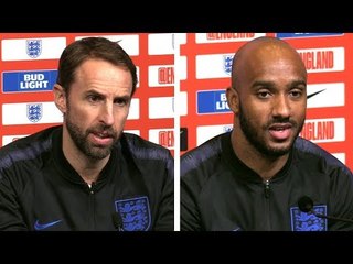 Gareth Southgate & Fabian Delph Pre-Match Press Conference - England v USA - International Friendly