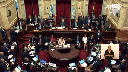 Senado argentino aprova orçamento austero
