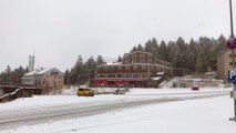 Uludağ'da kar yağışı yeniden başladı - BURSA