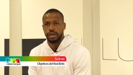 Entrevista a Sidnei, jugador del Betis: su papel en el equipo y los objetivos del club esta temporada