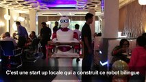 Ginger, le premier robot serveur du Népal