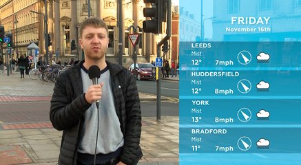 WEATHER: November 16th 2018