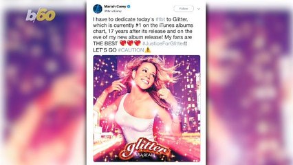 Mariah Carey Gets the Last Laugh as 'Glitter' Soundtrack Hits No. 1 on iTunes 17 Years Late