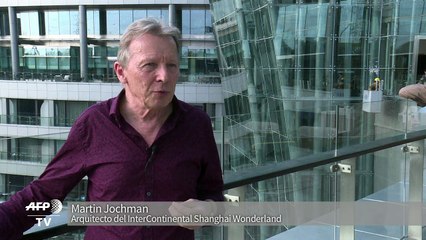 Hotel de lujo dentro de una cantera rompe moldes en China