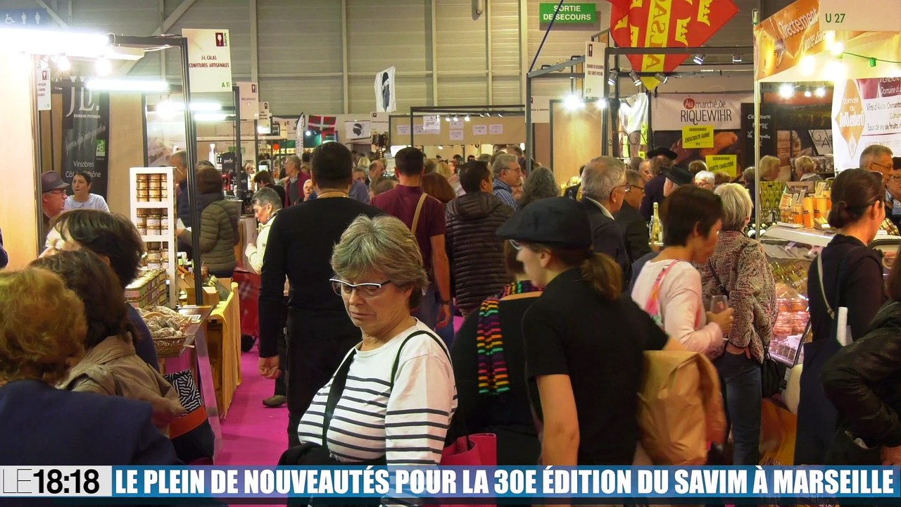 Le 18:18 - Marseille : les produits du terroir sont rois au salon de la gastronomie et des vignerons