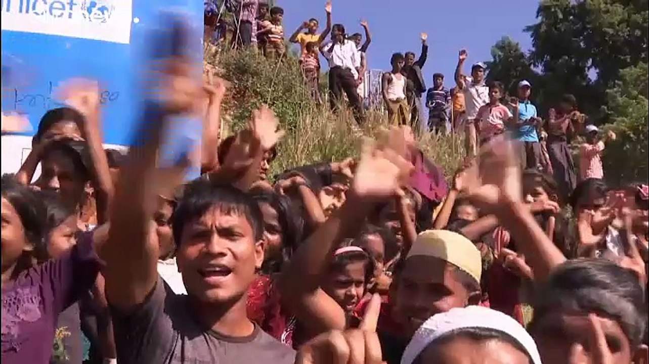 Rohingya protestieren gegen ihre Rückführung