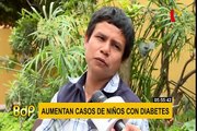 Atención padres: incrementan casos de niños con diabetes en el Perú