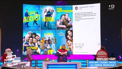 Vincent Cassel tacle le cinéma français !