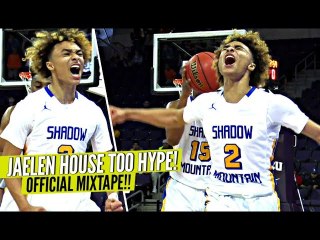 Jaelen House Is The MOST HYPE Player In High School!! OFFICIAL MIXTAPE!! SO MUCH HEART
