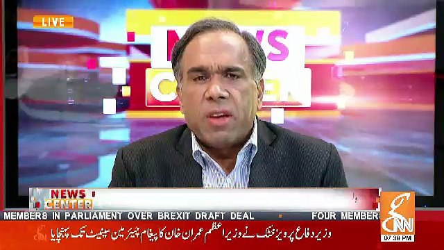 Chairman Senate Aaj Opposition Ke Dabao Me Akar Apni Seat Bachane Ke Lie Opposition Ke Sath Khul Kar Khare Hogae Hain.. Khalid Qayyum