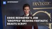 Eddie Redmayne Was Stunned By New Fantastic Beast Script