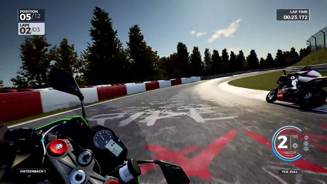 RIDE 3 - Aperçu course 60fps