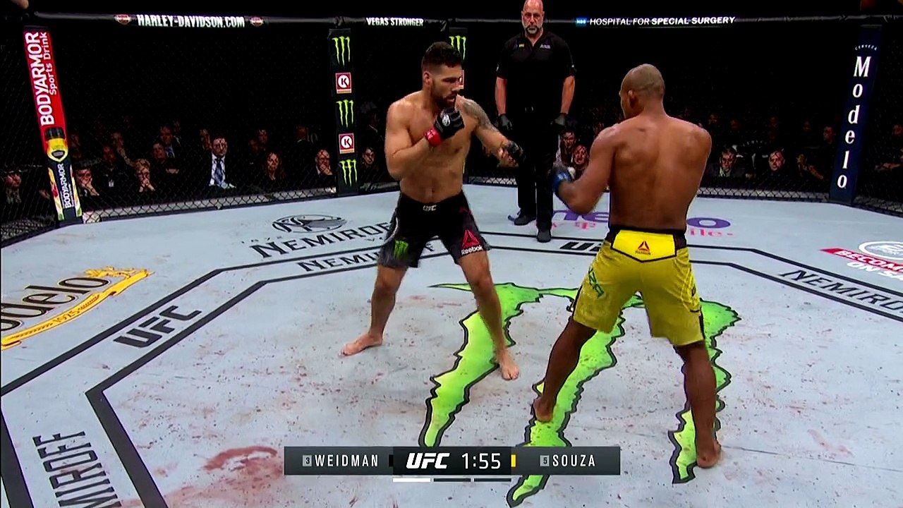 Chris Weidman vs. Ronaldo Souza @ UFC 230 New York 03.11.18