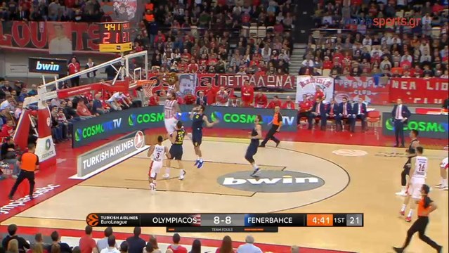 Georgios Printezis One-Handed Slam - 15.11.2018 [HD]