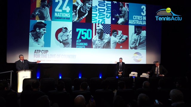 ATP - Nitto ATP Finals 2018 - Tout sur l'ATP Cup avec en parrain Novak Djokovic