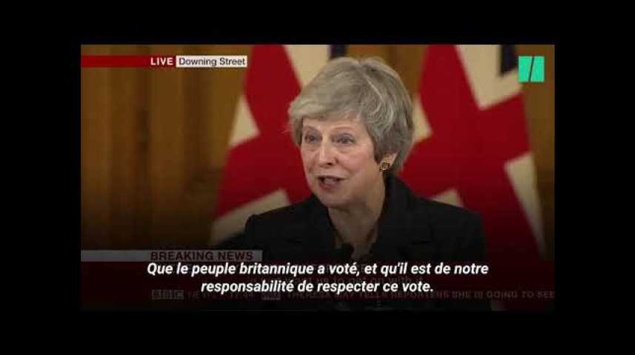 Brexit: Theresa May contre la tenue d’un second référendum