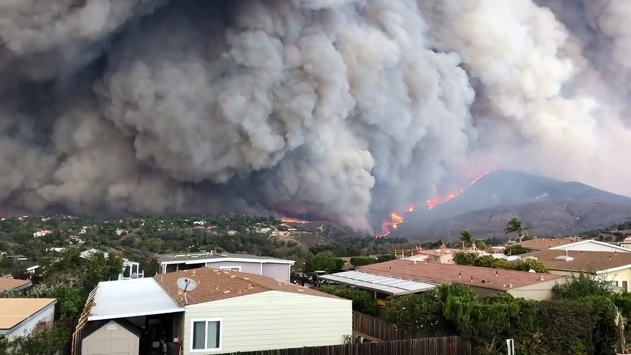 Les images incroyables des Feux de forêts à Malibu
