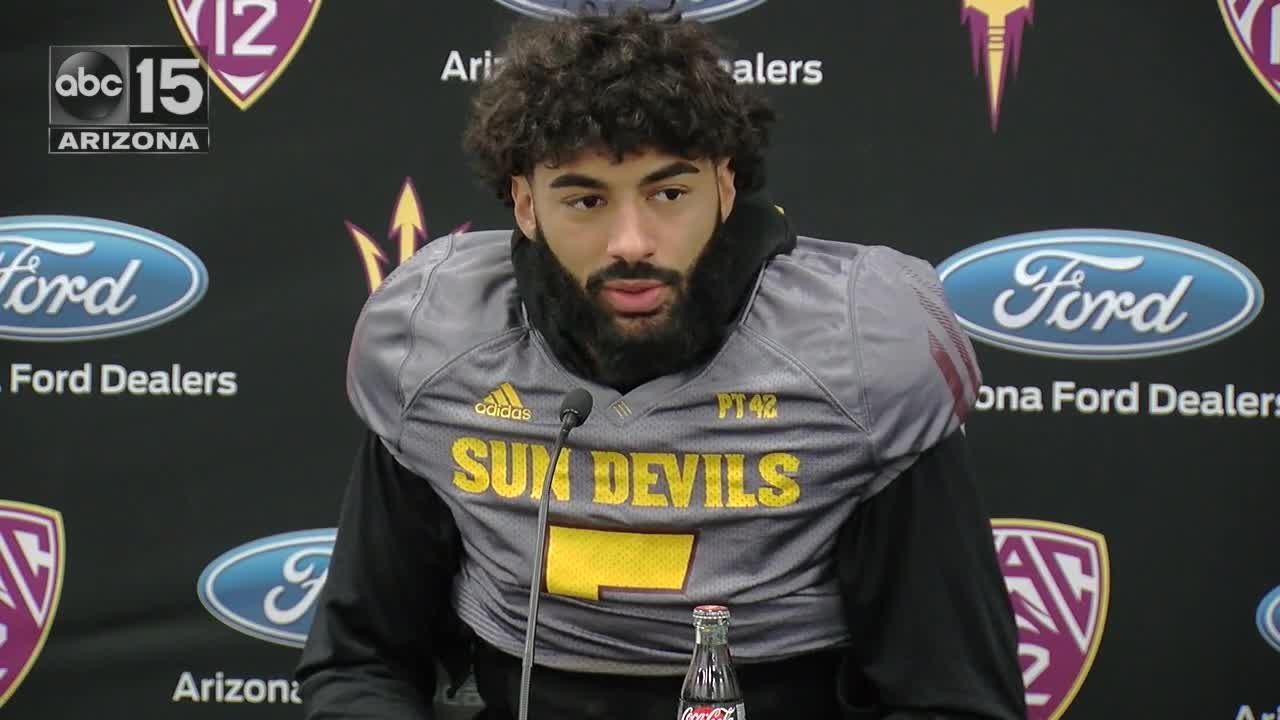 ASU quarterback Manny Wilkins previews Oregon - ABC15 Sports