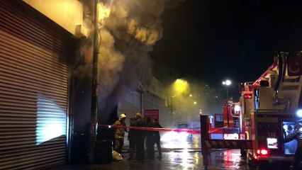 Geceyi aydınlattı… Zor müdahale edildi…