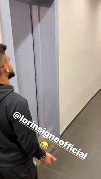 Scherzo di Insigne a Immobile