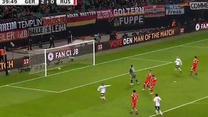 Serge Gnabry Goal - Germany 3-0 Russia