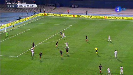 Ceballos D. Goal HD - Croatia	1-1	Spain 15.11.2018